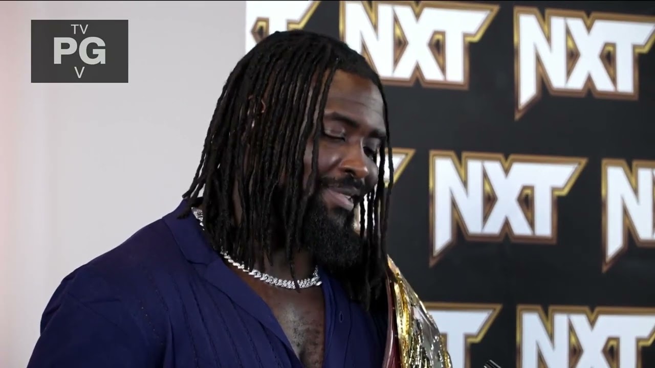 Oba Femi and Tony D'Angelo will be guests on Miz TV next week: NXT, Sep. 24, 2024 background