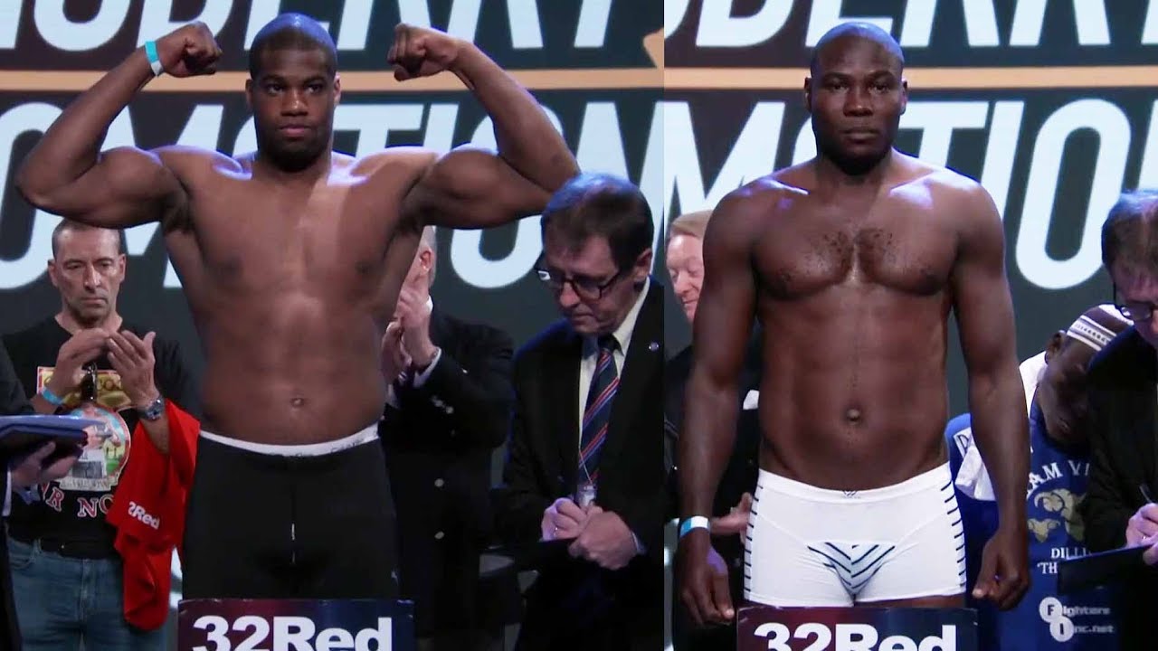 Weigh-in results: Dubois, Tetteh, Sharp, Adams | Royal Albert Hall card September 27th