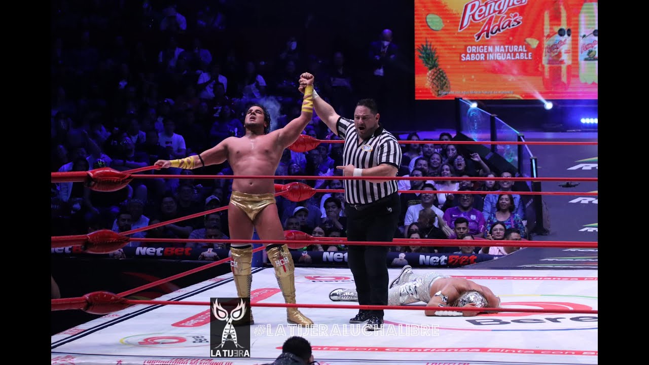 Reporte CMLL: Ángel de Oro se lleva el triunfo en el Torneo Leyenda de Plata derrotando a Star Jr background