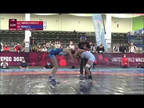 GOLD WW - 40 kg: V. AMARO GARCIA (MEX) v. G. BRAGG (USA)