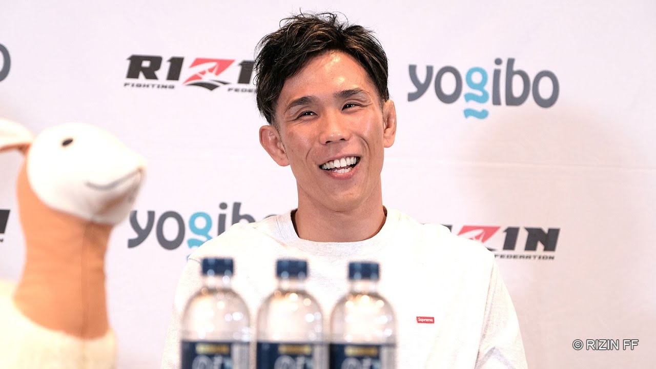 祖根寿麻 試合前インタビュー / Yogibo presents RIZIN.33 background