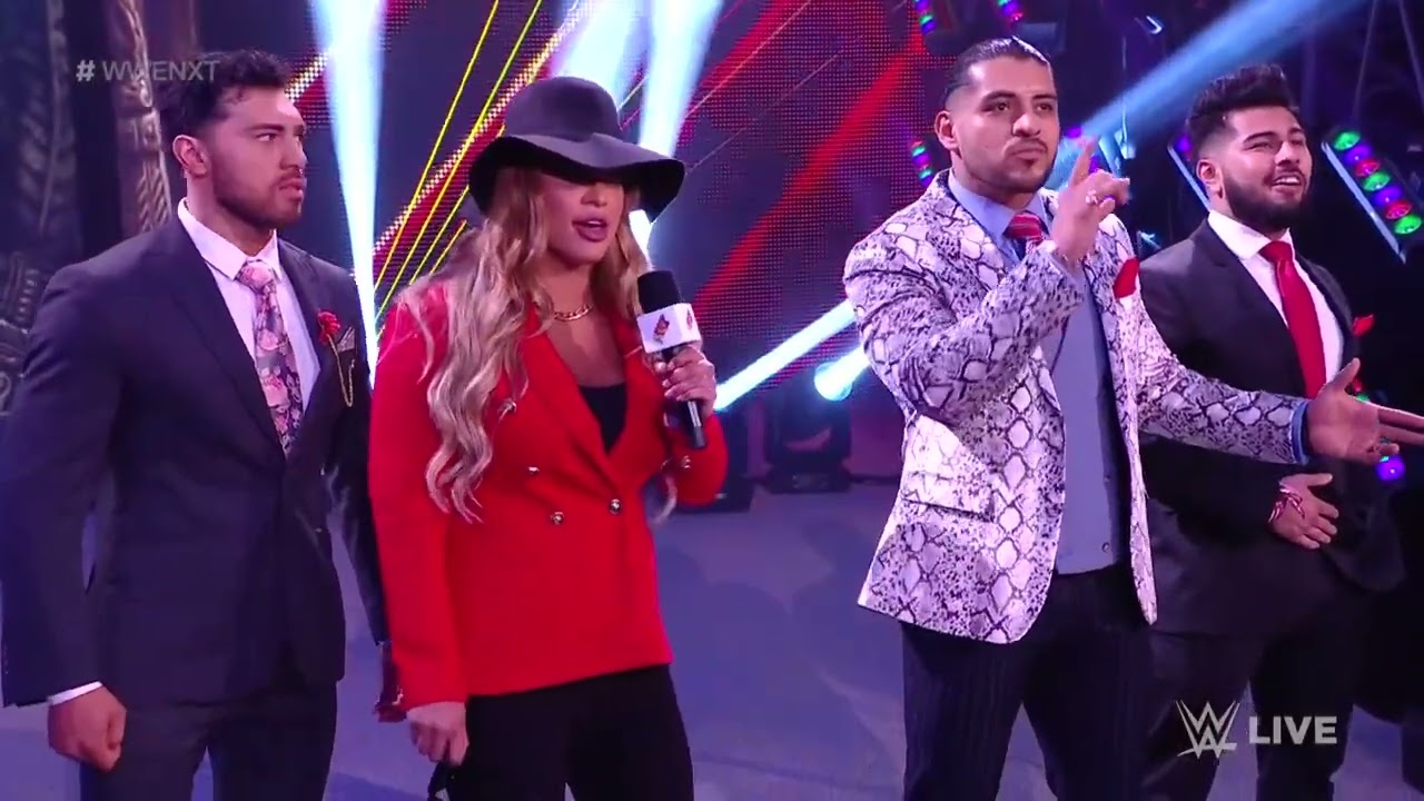 B-Fab vs. Katrina Cortez: NXT 2.0, Sept. 14, 2021 background