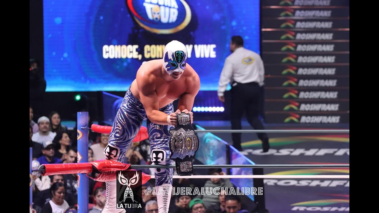 Reporte CMLL: Atlantis Jr sigue como Campeón Mundial Histórico Semicompleto al vencer a Soberano Jr background