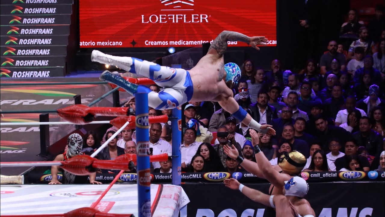 Reporte CMLL: Akuma y Los Gemelos Diablo I y II Vs Blue Panther Jr, Dark Panther e H de Blue Panther