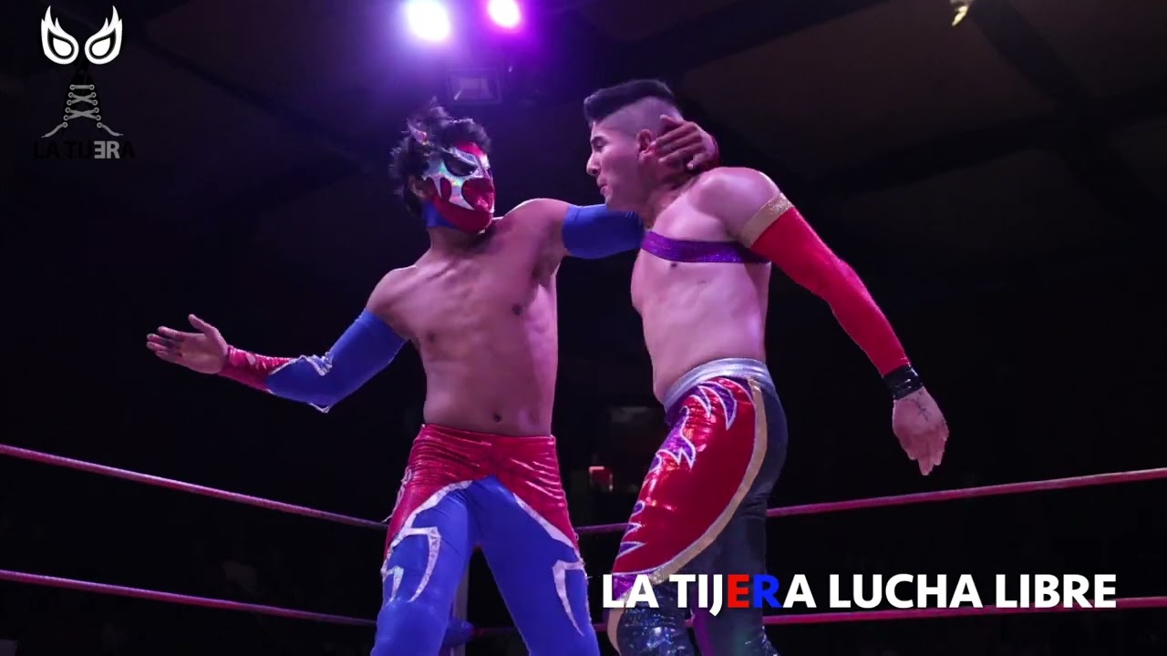 Águila Roja Vs Spider Fly, tremendo mano a mano en IWRG Naucalpan