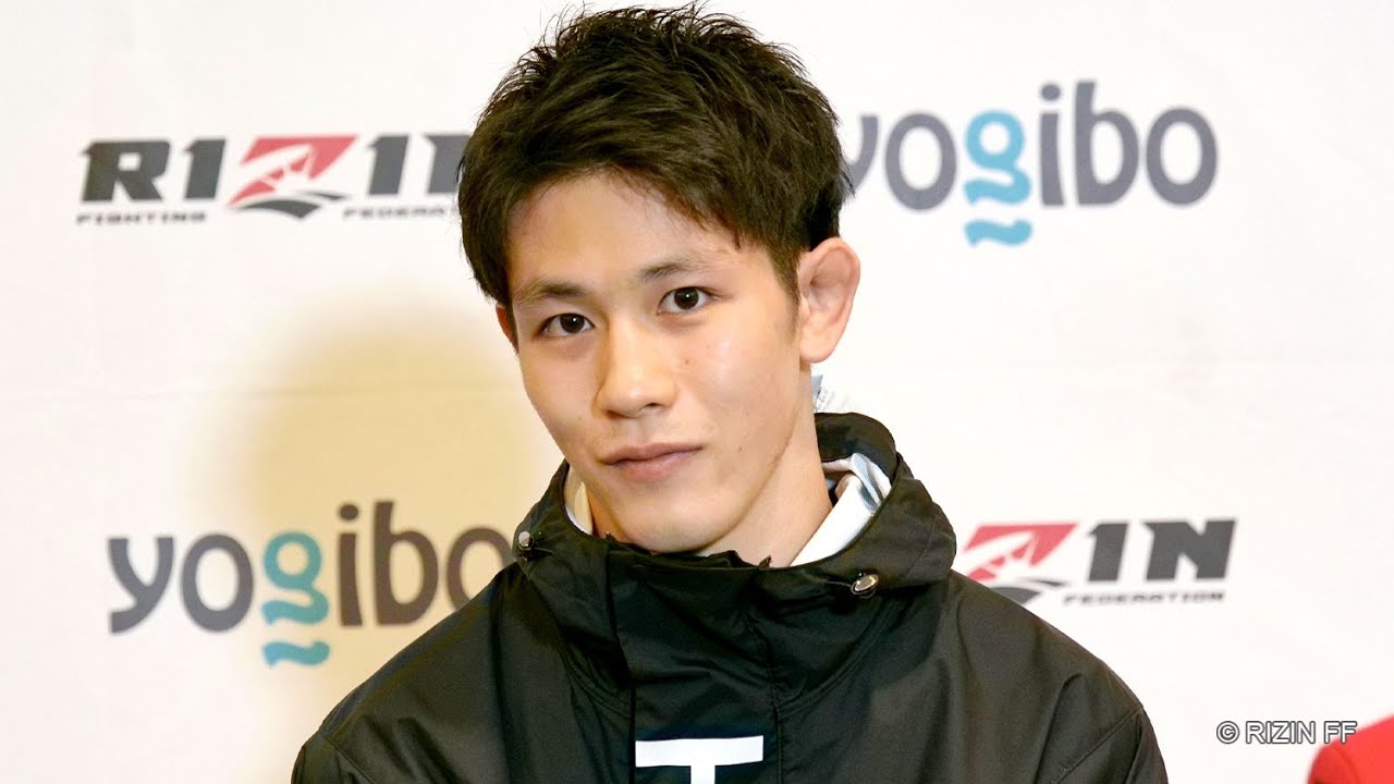 橋本薫汰 試合前インタビュー Yogibo presents RIZIN.31 background