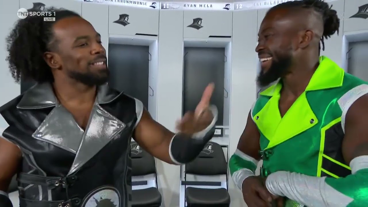 Xavier Woods remembers the moment last week when Kofi Kingston didn't tag him: Raw, Aug. 26, 2024 backdrop