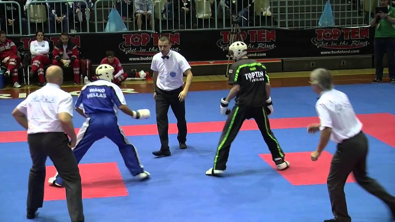 Greece v Ireland WAKO European Championships 2014 background