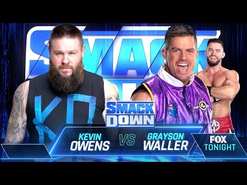 Kevin Owens vs Grayson Waller: SmackDown, Aug. 16, 2024 background