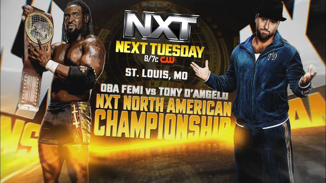 Oba Femi vs Tony D'Angelo (2/2): NXT, Oct. 8, 2024