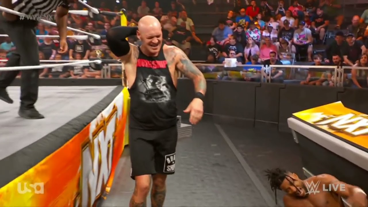 WWE NXT BARON CORBIN VS TRICK WILLIAMS 06/06/23