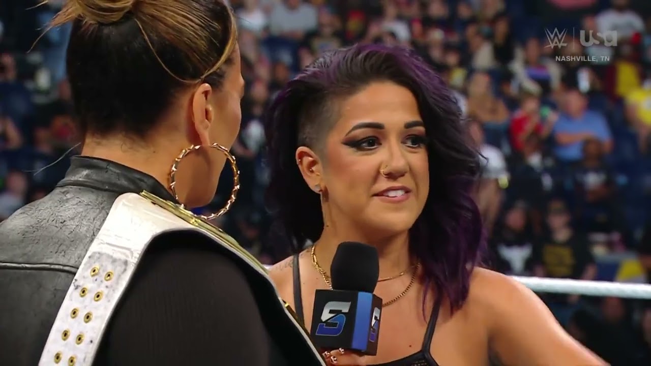 Bayley asks Nia Jax and Tiffany Stratton to come out to the ring: SmackDown, Oct. 4, 2024