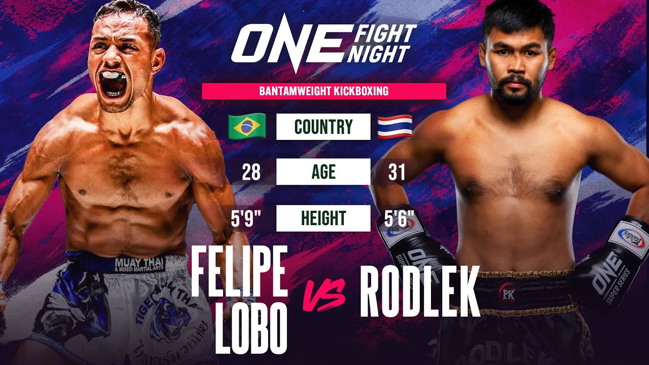 Muay Thai War ๐ฅ๐ Felipe Lobo vs. Rodlek | Full Fight background