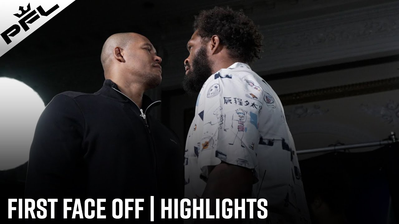 Renan Ferreira vs Maurice Greene First Face Off Media Presser | Highlights background