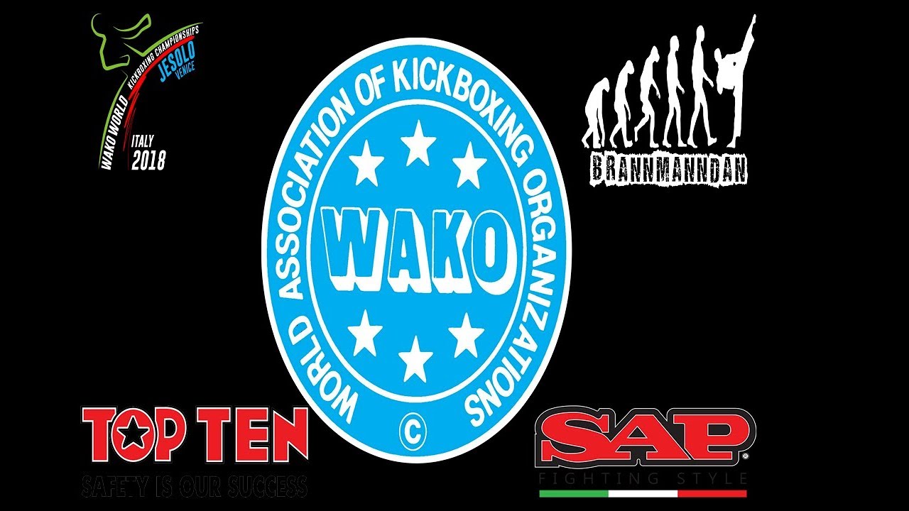 Tatami 3,4,5,6 Thursday WAKO World Championships 2018 background