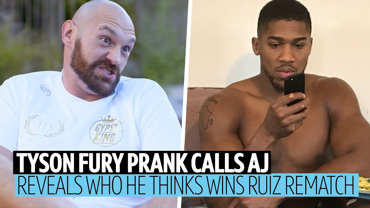 Tyson Fury reveals details of prank calling Wayne Rooney and Anthony Joshua ๐ backdrop