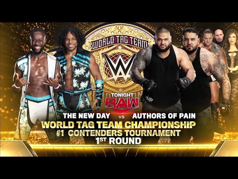 The New Day vs Authors of Pain: Raw, Oct. 21, 2024 background