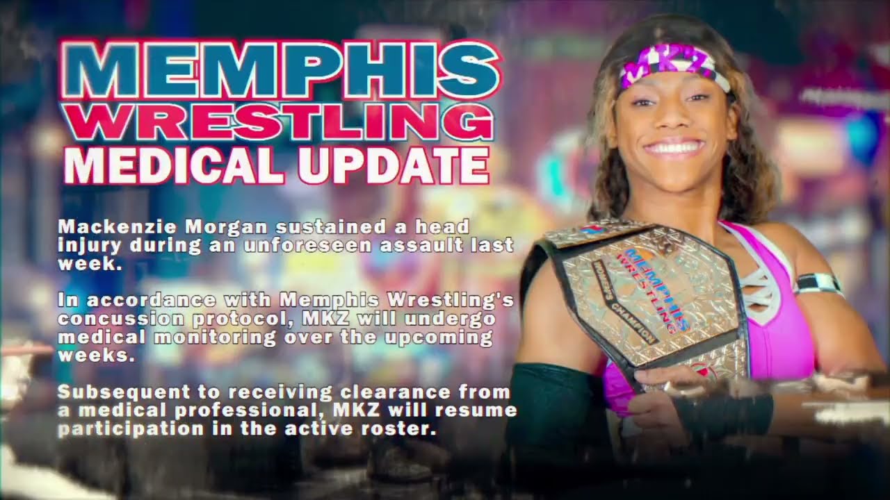 Medical Update on Mackenzie Morgan | MEMPHIS WRESTLING backdrop