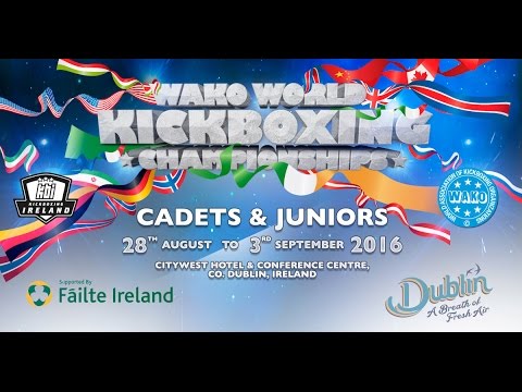 Ring 3 WAKO World Championships 2016 Day 1 background