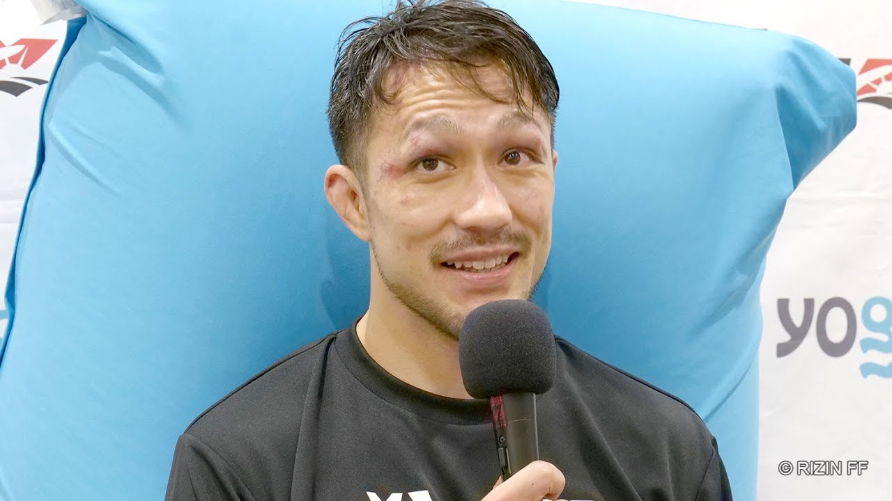 曹竜也 試合後インタビュー / Yogibo presents RIZIN.32
