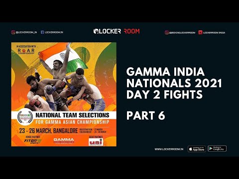 GAMMA India Nationals 2021 | Day 2 Fights | Part 6 background