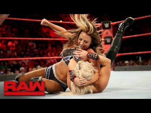 James, Brooke & Banks vs. Jax, Emma & Bliss - 6-Woman Tag Team Match: Raw, June 12, 2017 background