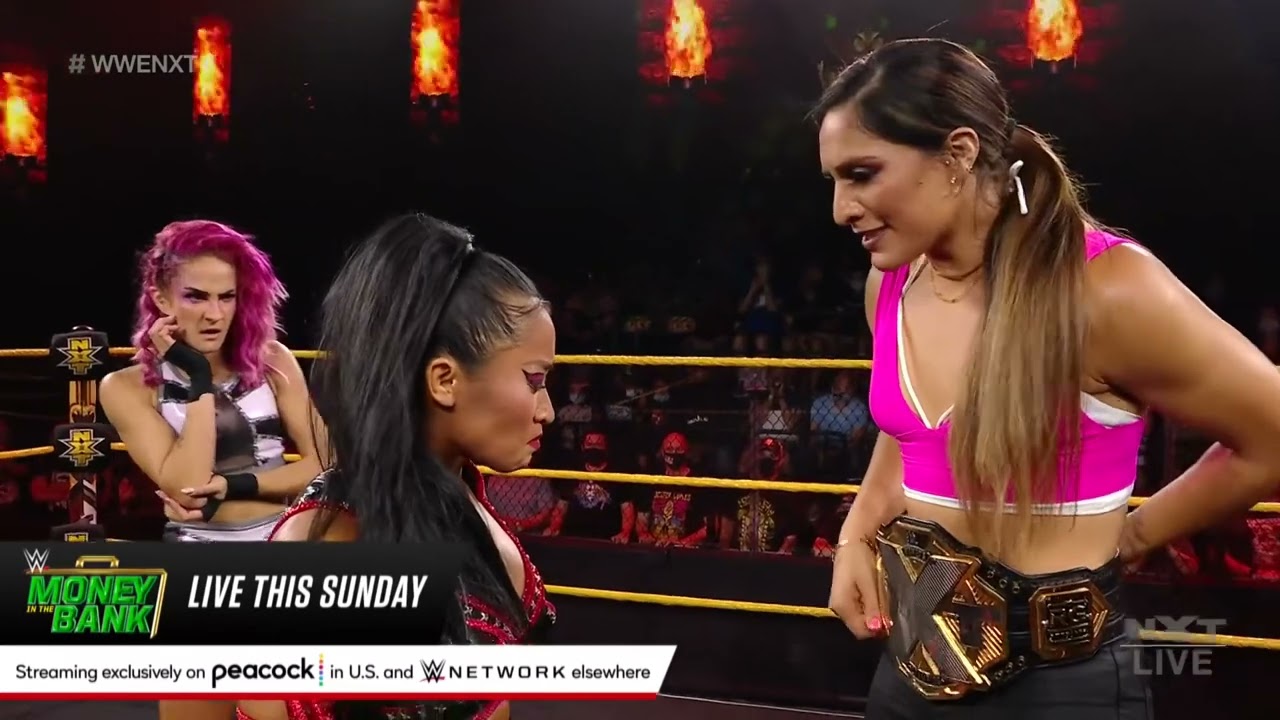 Xia Li sets her sights on Raquel González’s championship: WWE NXT, July 13, 2021 background