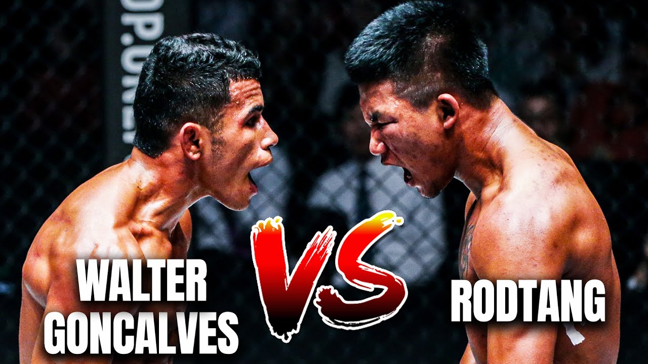 "The Iron Man's" Toughest Test? ЁЯШд Rodtang vs. Goncalves Full Fight background