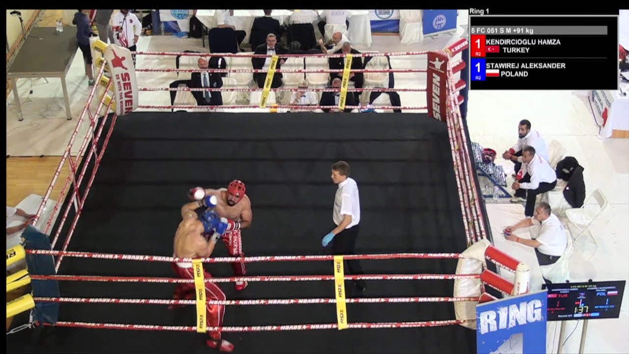 Hamza Kendircioglu v Alexander Stawirej WAKO European Championships 2016