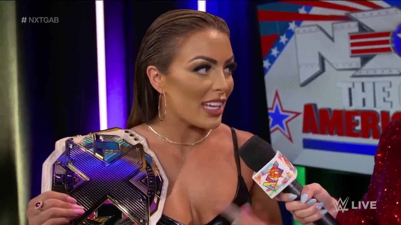 Mandy Rose says Roxanne Perez made a huge mistake: NXT The Great American Bash, July 05, 2022 background