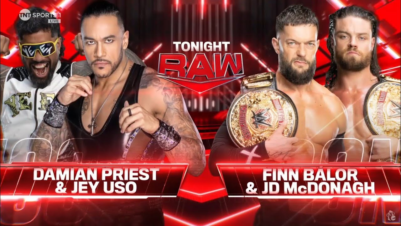 Damian Priest & Jey Uso vs Finn Bálor & JD McDonagh (2/2): Raw, Sep. 2, 2024 background