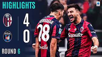 BOLOGNA-PISA 4-0 | HIGHLIGHTS | Bologna Dismantle Pisa | Serie A 2025/26