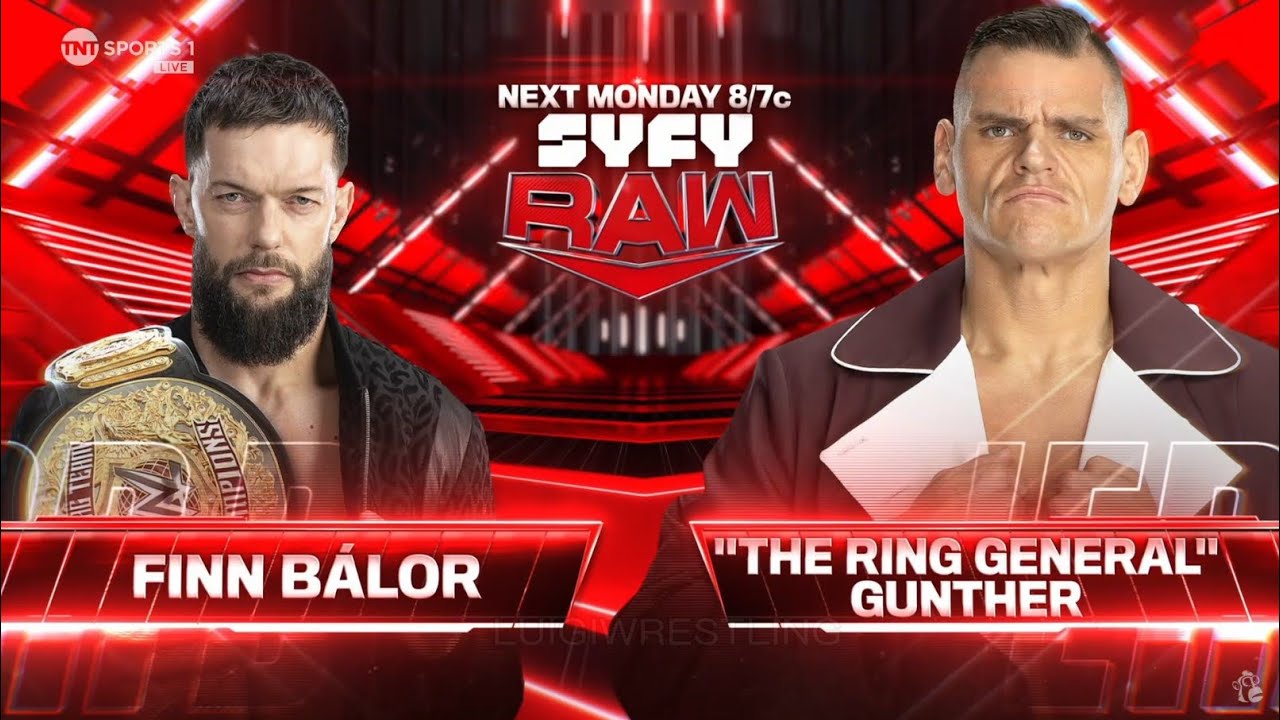 Finn Balor vs Gunther (1/2): Raw, Jul. 29, 2024 background