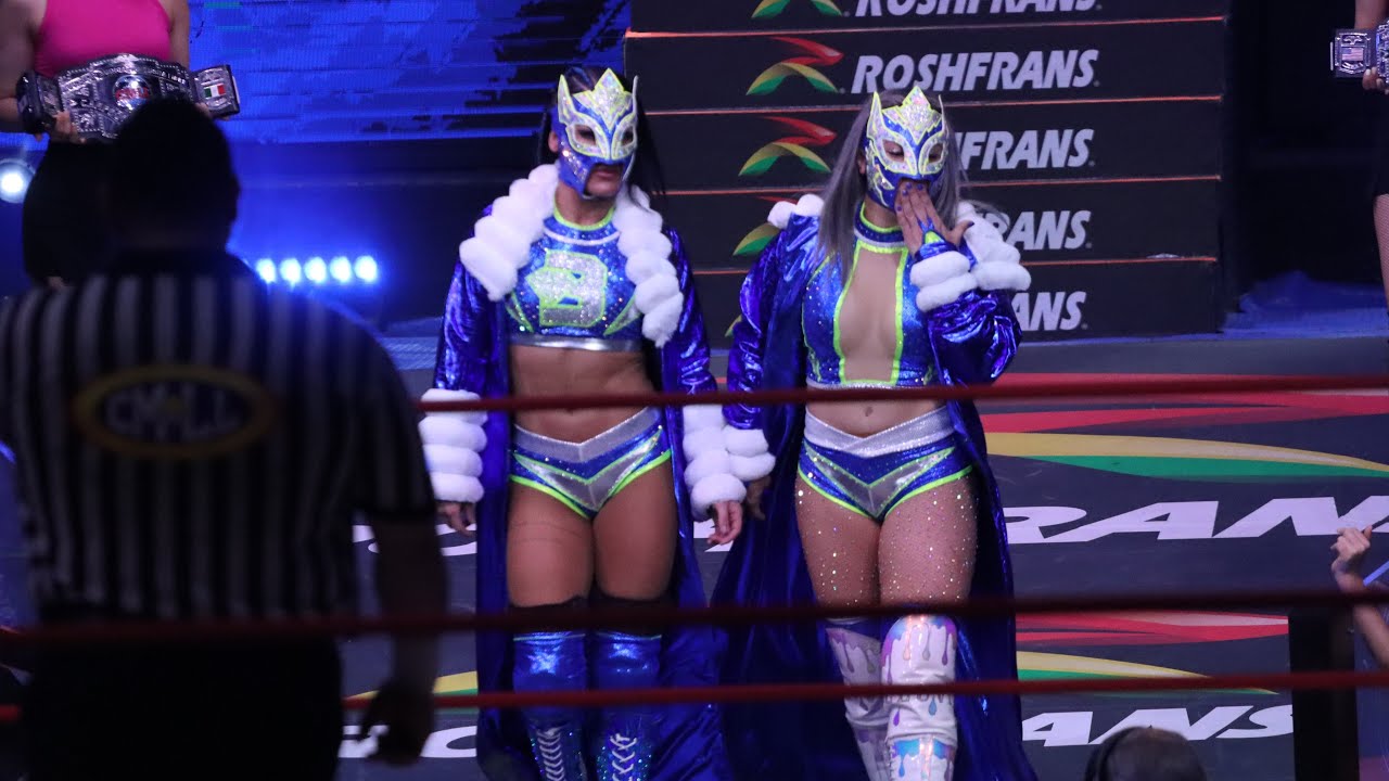 Nuevas monarcas CMLL: Lluvia y Tessa Blanchard son de oro al derrotar a Zeuxis y Persephone