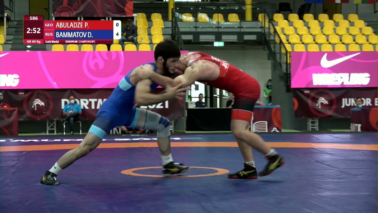 GOLD GR - 60 kg: P. ABULADZE (GEO) v. D. BAMMATOV (RUS)