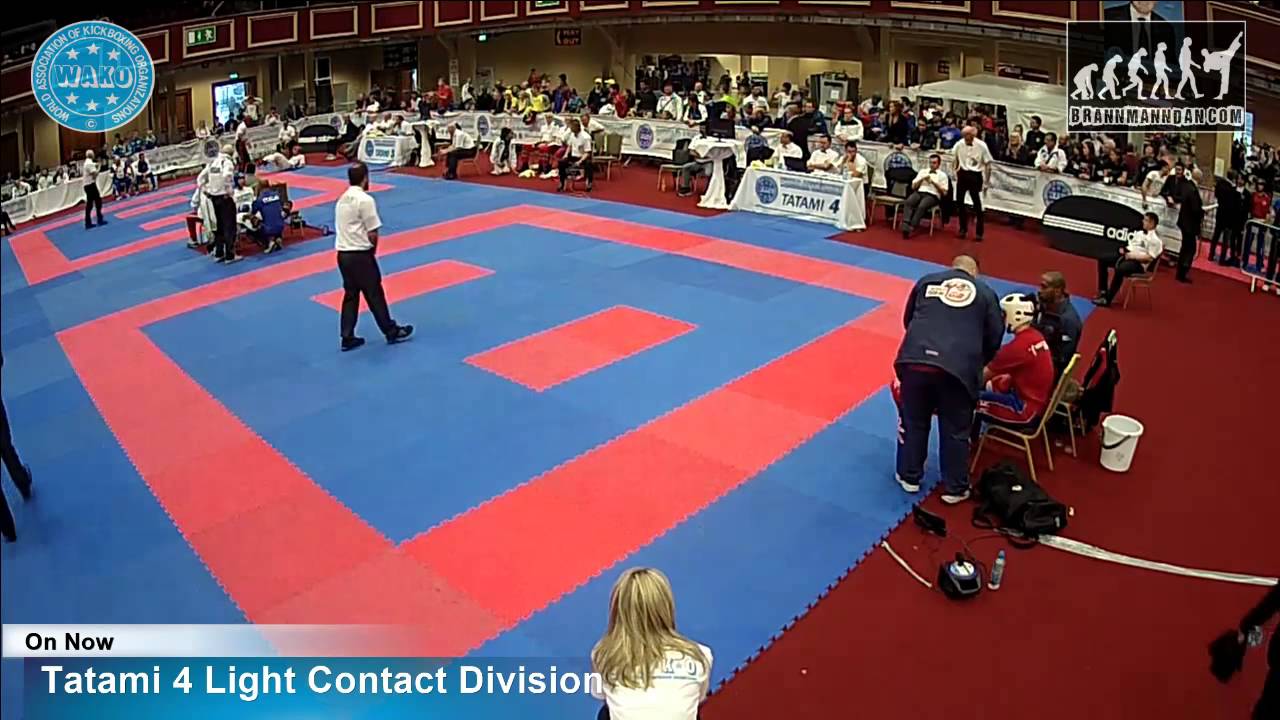 Tatami 4 WAKO World Championships 2015, Dublin, 26/11/15 background