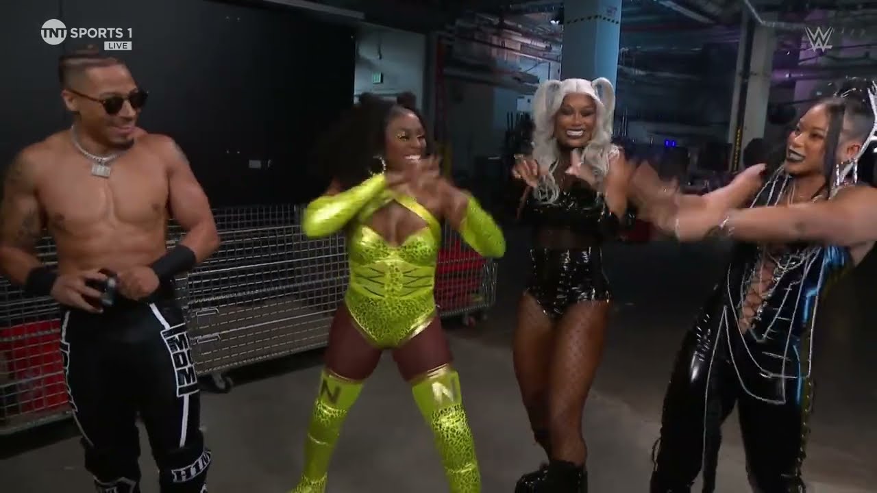 Naomi, Bianca Belair and Jade Cargill react to what Michin has done: SmackDown, Aug. 16, 2024 background