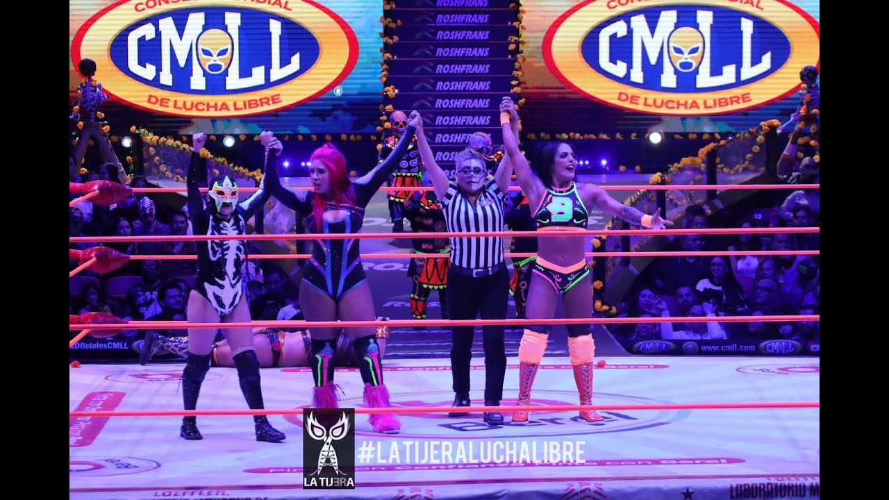 Reporte CMLL: Reyna Isis, Zeuxis y Sanely son derrotadas por Tessa Blanchard, Kira y La Catalina background
