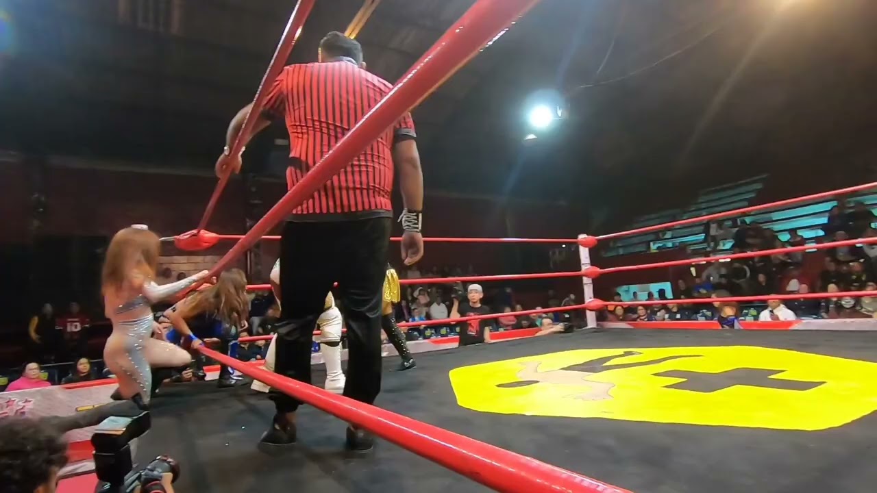 Julissa, Zuzu Divine, Shamila y Vanilla Vargas Vs Princesa Azul, Mary Caporal, Nix y Satania