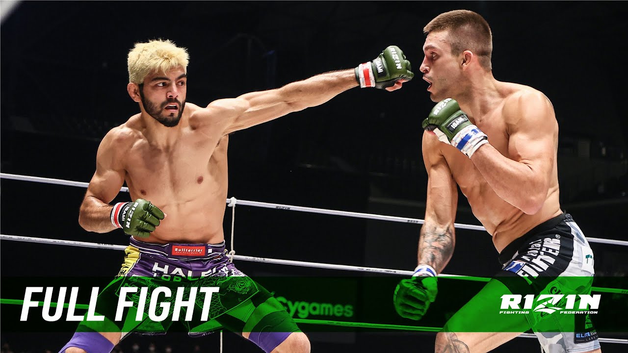 Full Fight | ホベルト・サトシ・ソウザ vs. ジョニー・ケース 2 / Roberto Satoshi Souza vs. Johnny Case 2 - RIZIN.35 background