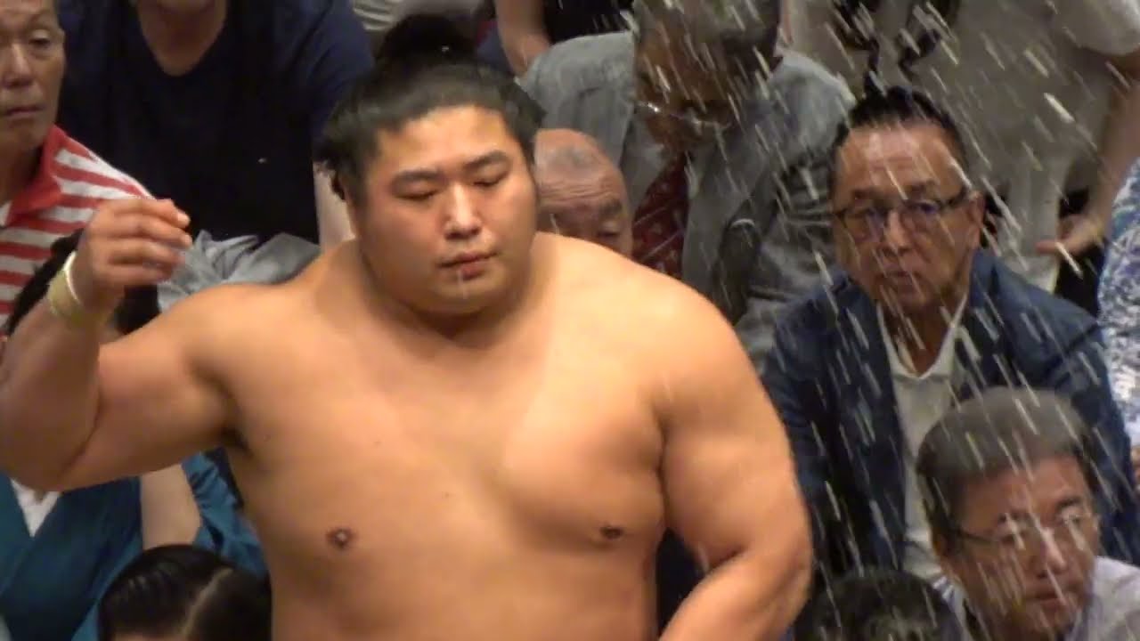 『技能賞 安青錦❗️』若元春 vs 安青錦【大相撲令和7年9月場所】千秋楽 WAKAMOTOHARU vs AONISHIKI 2025/09/28 SEP 2025DAY15 background