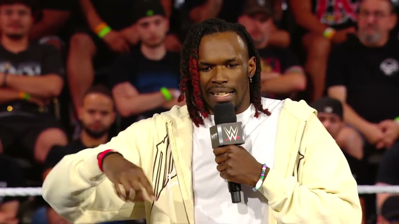 Josh Briggs sends a brutal message to Je'Von Evans | NXT Sep 2, 2025 background
