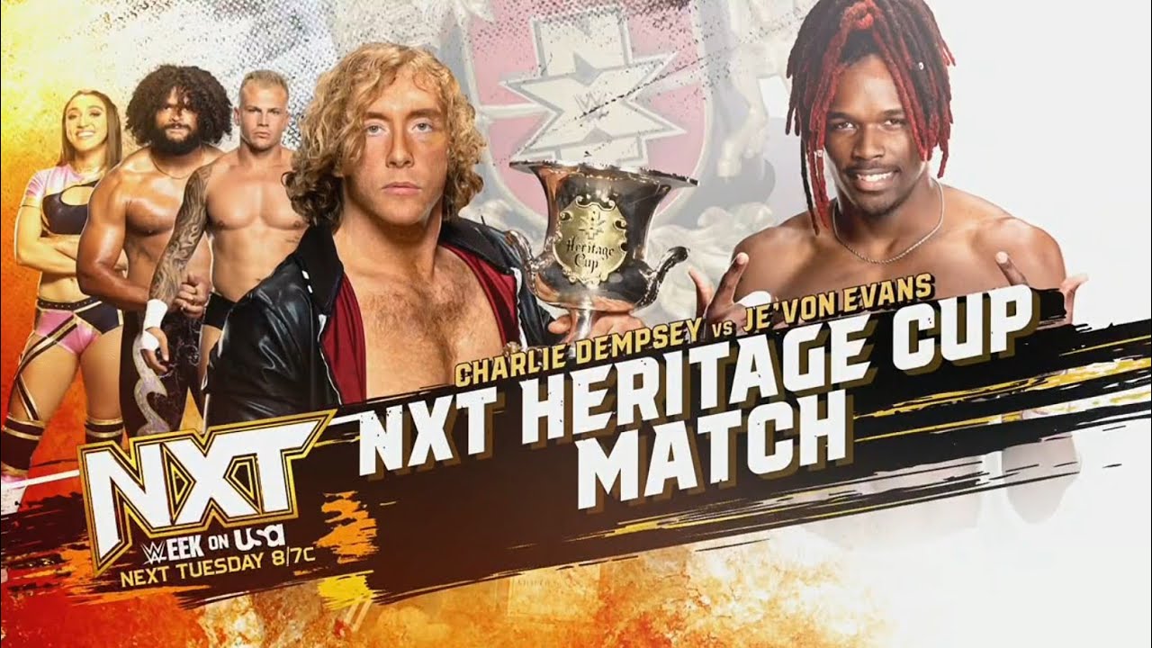 Charlie Dempsey vs Je'Von Evans - NXT Heritage Cup Match (2/2): NXT, Sep. 10, 2024