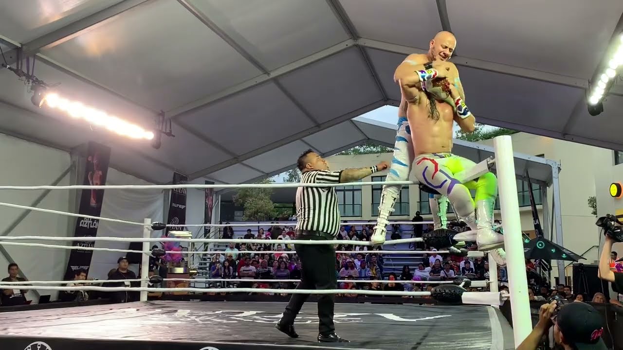 Argenis Vs Gravity en lucha por el campeonato welter de Liga Elite
