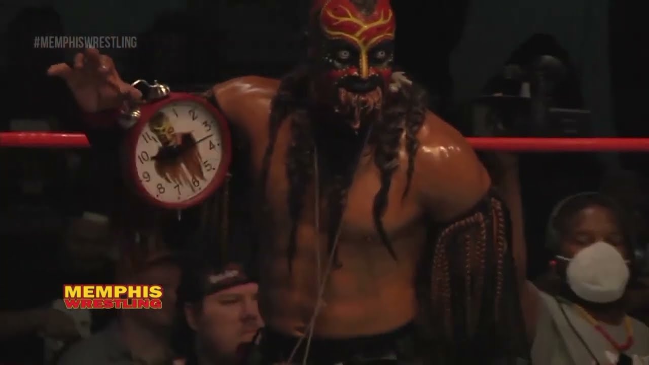 Historic Moments from our Halloween SPOOKtacular Series | MEMPHIS WRESTLING background