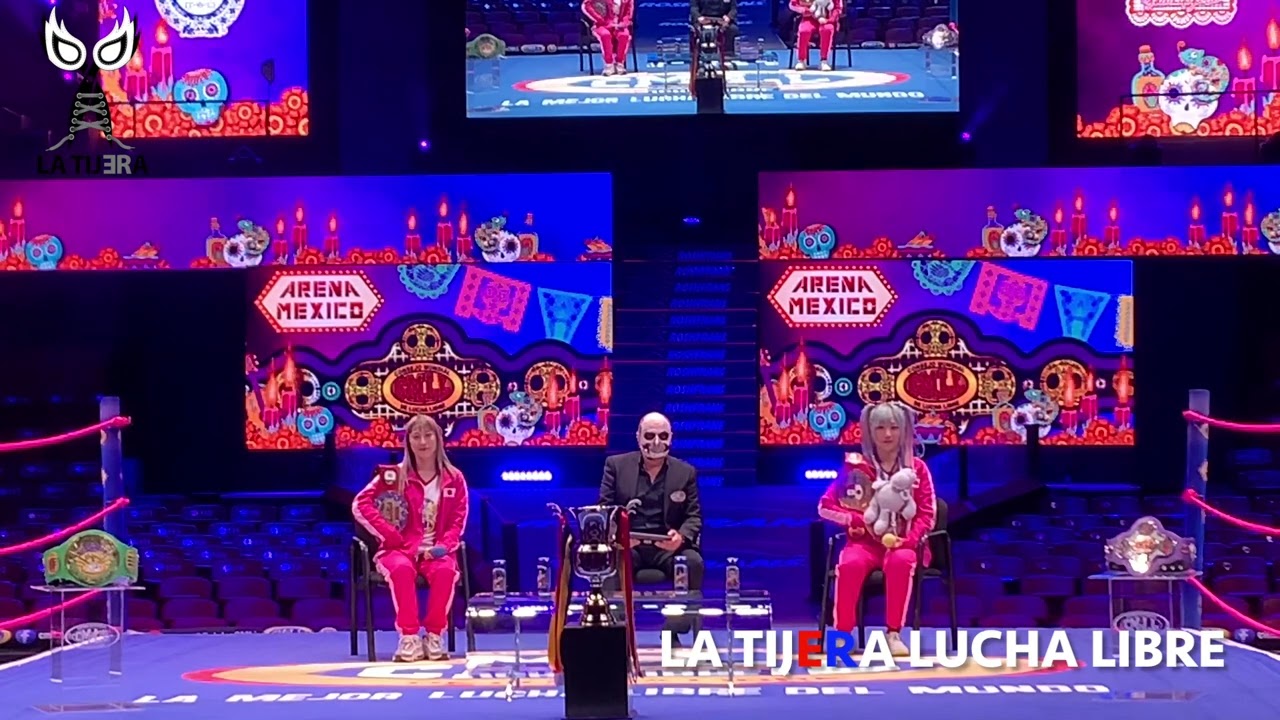 Sayaca Unagi y Sumika Yanagawa listas para su debut en la Arena México y demostrar su talento background