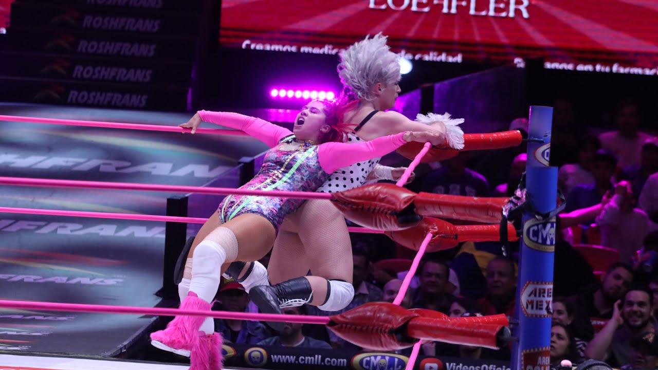 Reporte CMLL: Toni Storm Vs La Catalina background
