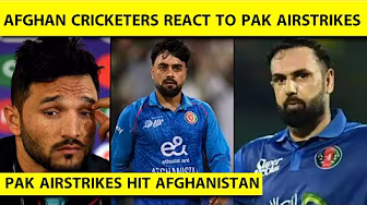 PAKISTANI AIR STRIKE पर जमकर भड़के RASHID KHAN और MOHAMMAD NABI, ACB ने BOYCOTT की TRI-SERIES background