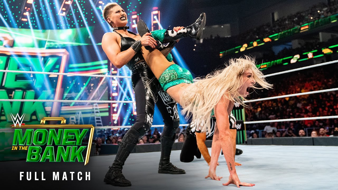 FULL MATCH: Rhea Ripley vs. Charlotte Flair — Raw Women's Title Match: WWE Money in the Bank 2021