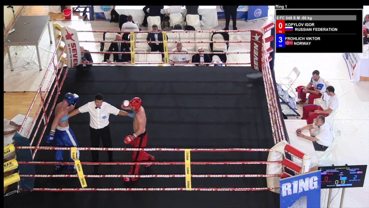 Igor Kopylov v Viktor Frohlich WAKO European Championships 2016